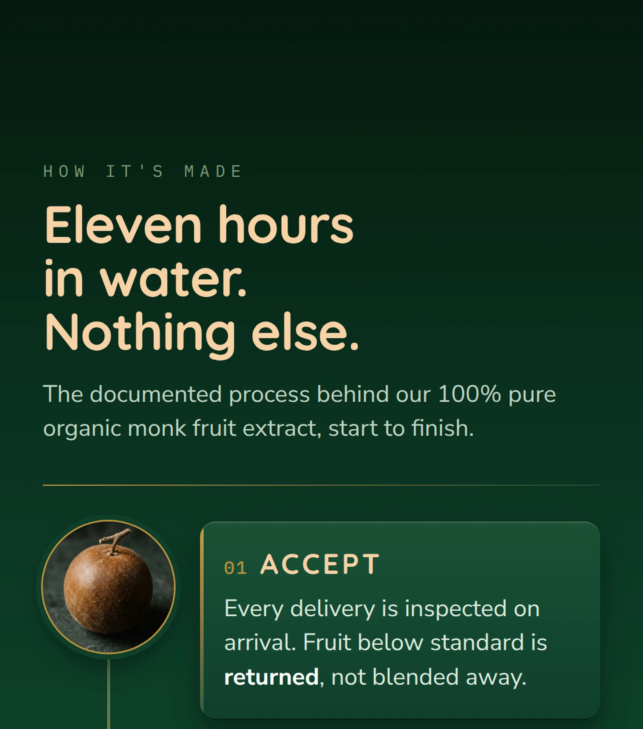 Guilt-Free, Guiltless Indulgence, Pure Organic Monk Fruit, How It's Made